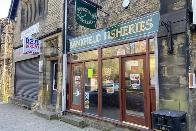 Bankfield Fisheries, on Boothtown Road in Halifax, is currently closed but is a fully-fitted and well-known fish and chip shop. It is up for sale for £9,950