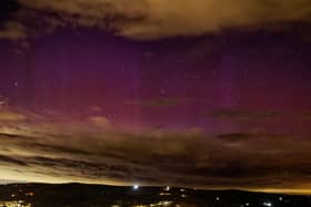 Purple sky in Todmorden taken by Brian Leecy