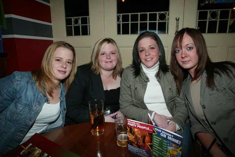 Amy, Claire, Sherriden and Ailish.