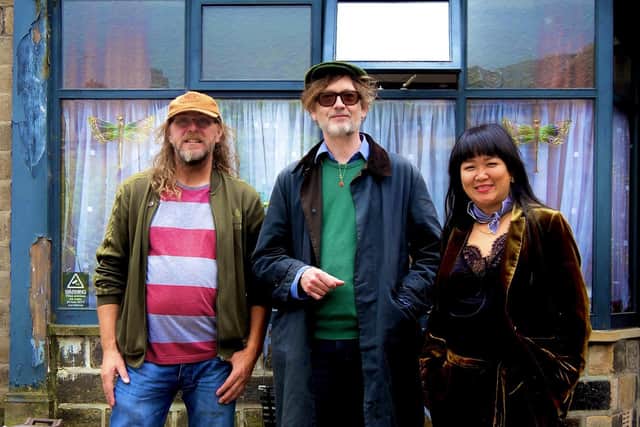 Richard Walker, Jarvis Cocker and Matthanee Nilavongse
Picture Jan Williams
