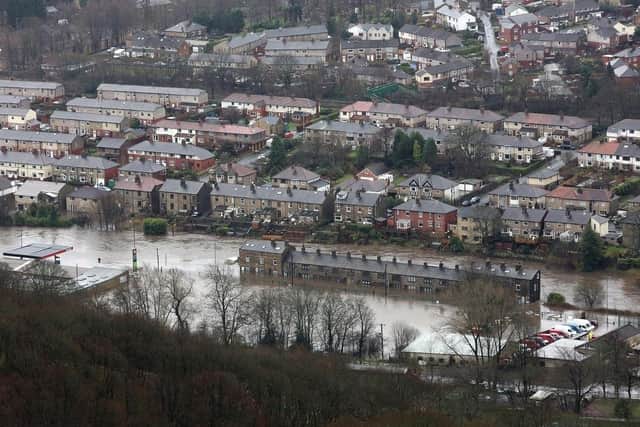 Mytholmroyd, like many parts of the Calder Valley, was hit badly during the 2015 Boxing Day floods 