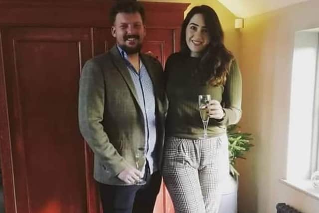 Jacob Peniket and Bethan Herbertvwill be saying “I do” in front of a small gathering of family and friends at the historic Jacobean manor in Illingworth on Valentine’s Day.