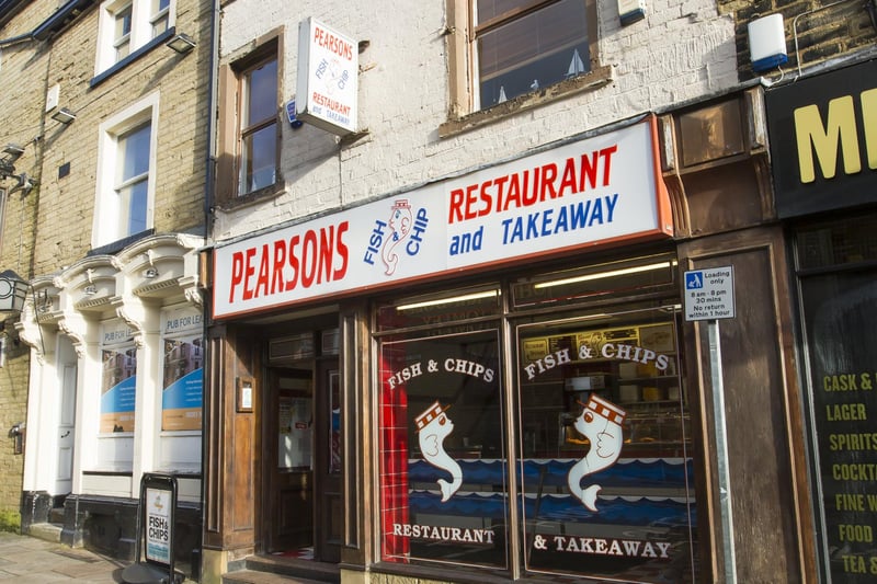 Pearsons Fish & Chip Restaurant and Takeaway.