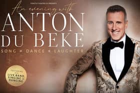 Anton Du Beke is one of the stars on their way to the Victoria Theatre in Halifax