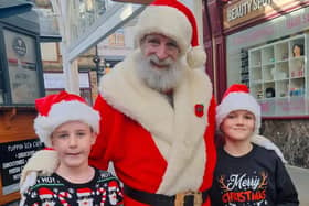 Father Christmas is back in Halifax  at Westgate Arcade
