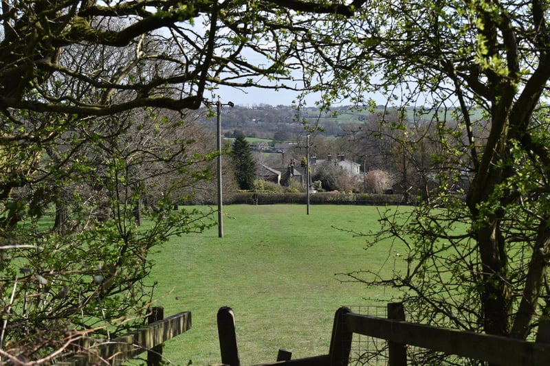 Through the stile at Priestley Green by Mike Halliwell