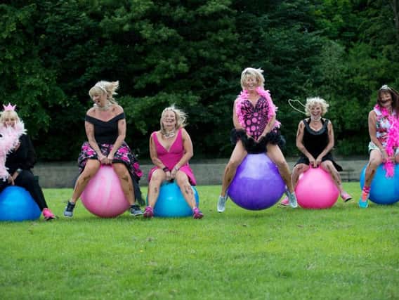 Bounce into action with Team Pink Fizz