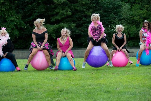 Bounce into action with Team Pink Fizz