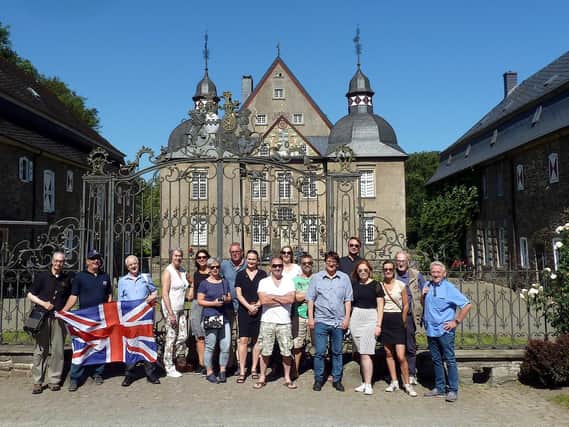Members of the Brighouse Ludenscheid Society took in all the sights of the historic town