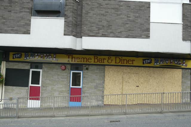 This unit on Broad Street had a number of names before it was ultimately demolished in the early 2010s. The Revival was also known as Kibbutz, Scene 3 and 4 and Tiffany's over the years.