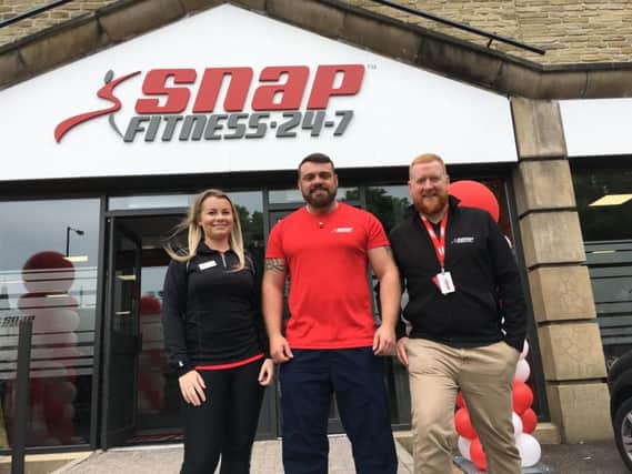 Snap Fitness opened its Halifax gym today (Monday).