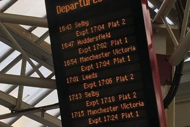 Delays have caused mass chaos on the railways.