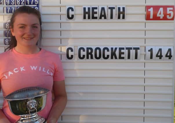 Charlotte Heath wins English Schools title