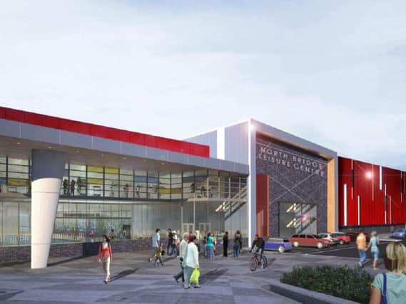 Plans for the new leisure centre