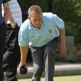 Bowls - Halifax league merit competition at Sowerby Tennis and Bowling Club.
Mark Regan.