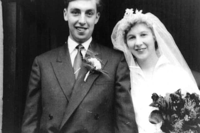 Wedding anniversary of Southowram couple Melvyn and Winifred Russell.