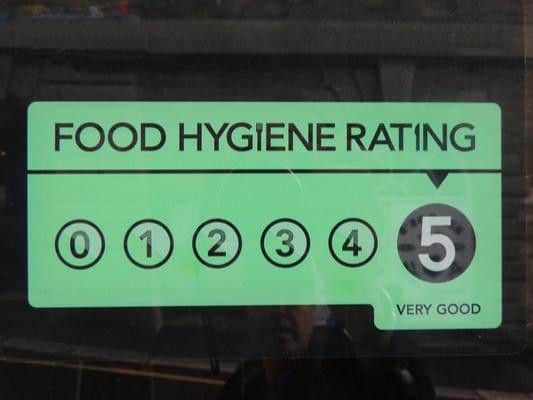 25 restaurants in Halifax received five-star food hygiene ratings