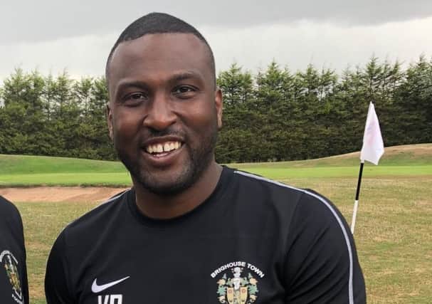 Brighouse Town boss Vill Powell.