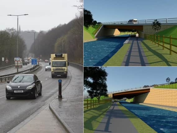 How a new bridge from Elland bypass could look in the future
