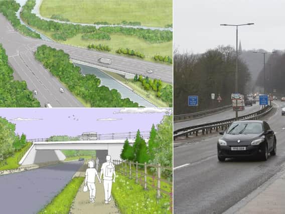 How the plans look for Elland bypass (Picture by Pell Frischmann.)