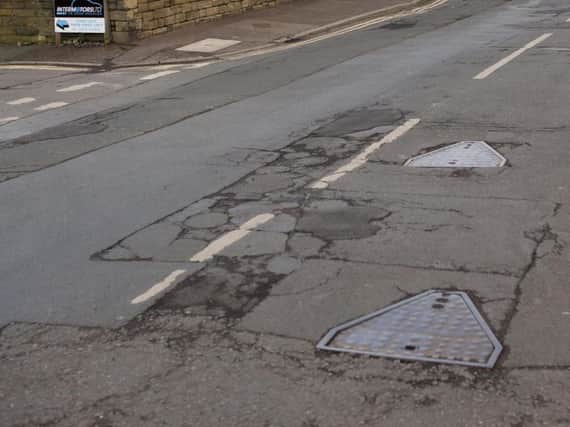 "All the roads mentionedin Calderdale are in a disgraceful, dangerous condition"