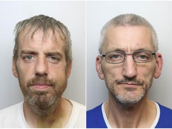 Jailed: Mark McPhee and Paul Woolley