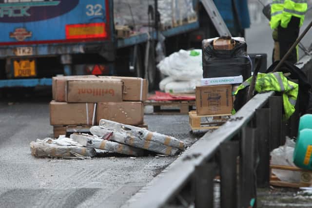 Fines for insecure lorry loads are on the rise