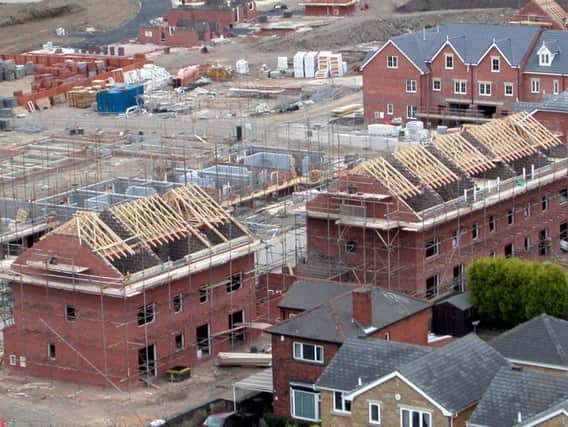 House building figures for Calderdale