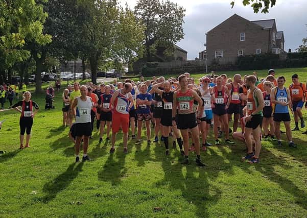 Stainland Trail race start
