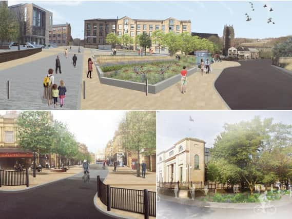 Visuals of how Halifax town centre could look like in the future