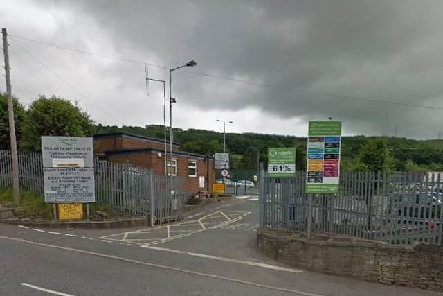 Ainleys depot at Elland, (Google Street View)