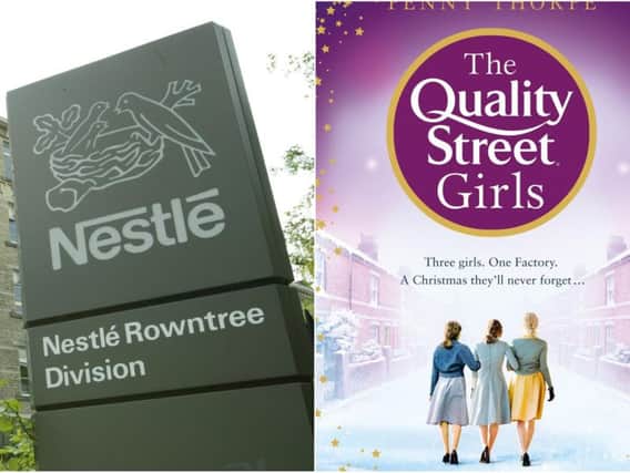The book tells the story of life in the Quality Street factory in Halifax