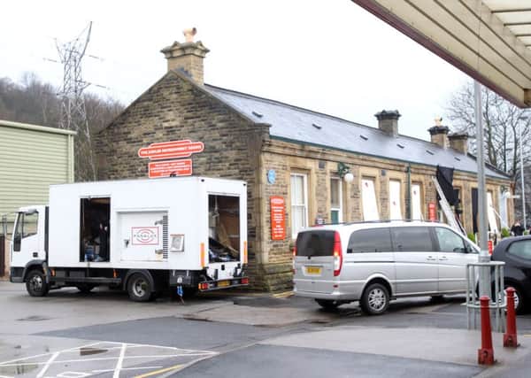 The Jubilee Refreshment Rooms and Sowerby Bridge Train Station