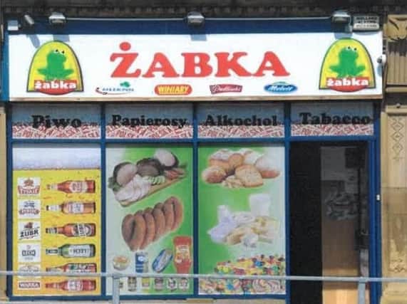 Zabka store in Halifax (Google Street View)