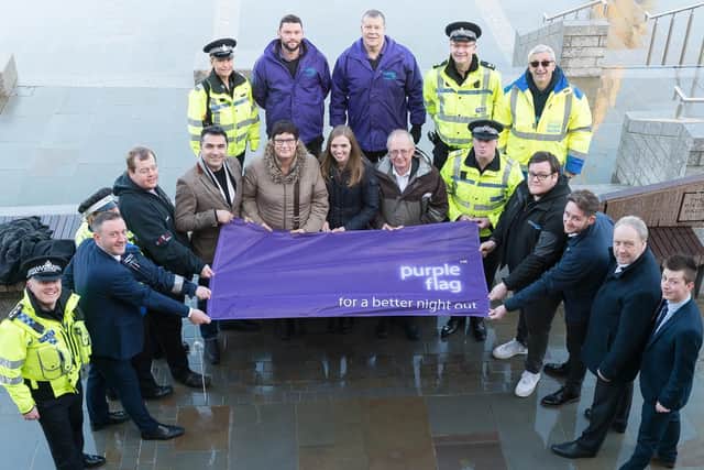 Halifax was the first place in West Yorkshire to be awarded the Purple Flag status
