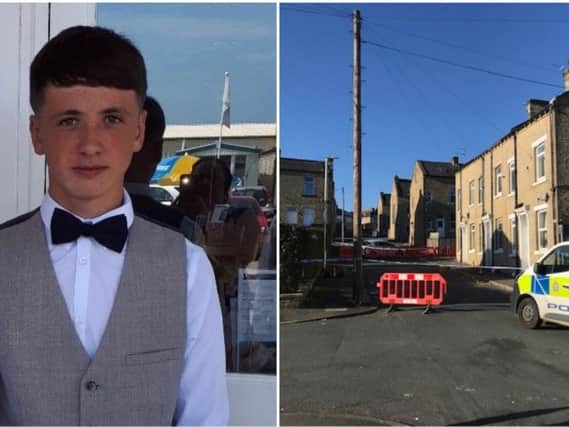 Jamie Brown, 17, died after being stabbed during a disturbance in East Park Road, Ovenden, on Saturday.