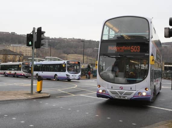 Littering on Calderdale's buses is becoming a problem