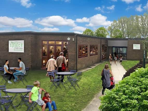 An artists impression of the refurbished Field Lane Community Centre