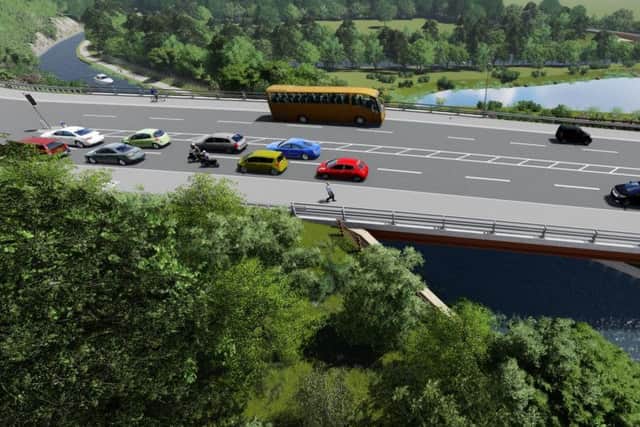 What the bridge from Elland bypass could like in the future (Picture Pell Frischmann)
