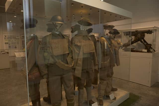 Bankfield Museum's WW1 exhibition.