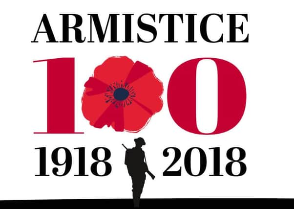 Poppy Day Remembrance Sunday 
Armistice 100 1918 - 2018 remembrance campaign logo