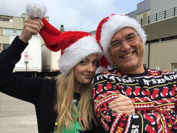 Cherry Healey and Gregg Wallace. Picture: BBC