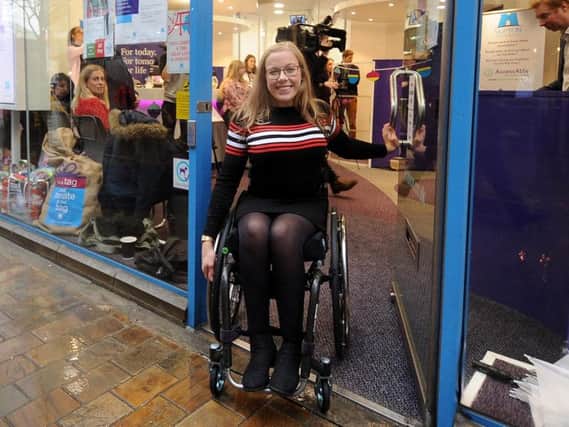 Paralympian, Hannah Cockroft, MBE has partnered with Skipton Building Society to create a short film which looks at some of the accessibility issues on the high street
