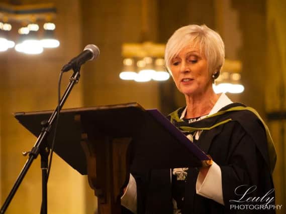 Jackie Griffiths, Hipperholme Grammar School headteacher. Picture from Leuly Photography