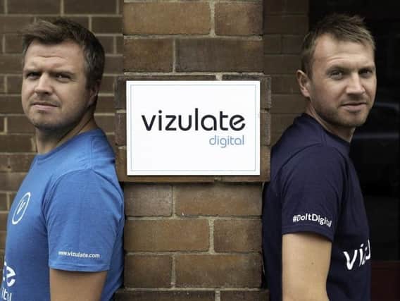 Scott and Ryan Brant, directors at Vizulate Digital based in Brighouse