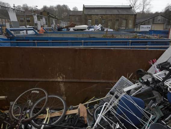 Brighouse household waste recycling centre