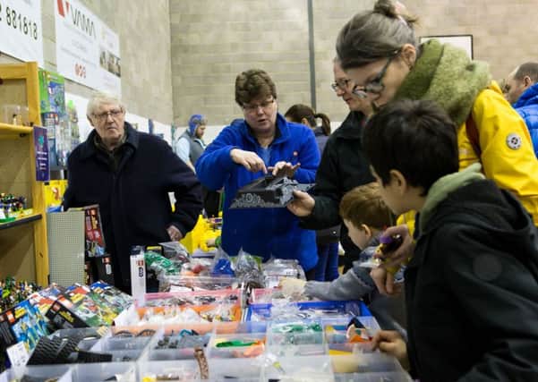 Calder Valley Brick Show, organized by Bricks4Kidz - all profits raised from the event will go to the charity that manages the Mytholmroyd community centre