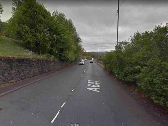 Boothtown Road (A647) now reopen following fatal crash in early hours. Image: Google