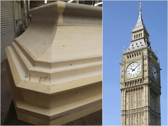 Hargreaves Foundry has been involvedin making castings for the restoration of the Palace of Westminster for some years