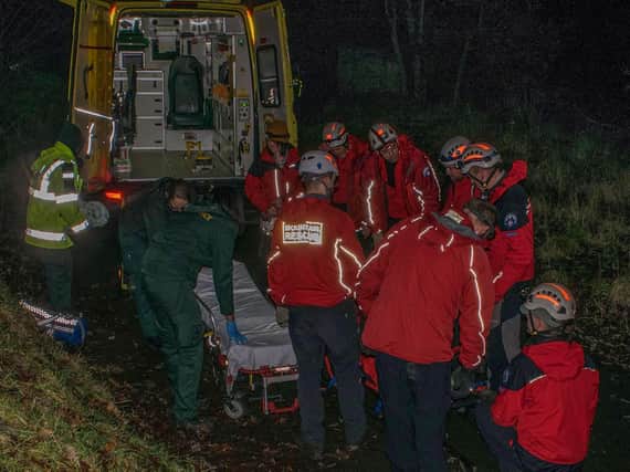 Stephs praise as rescue team comes to her aid